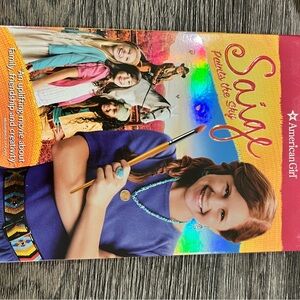 American Girl DVD with Red and Blue Cover